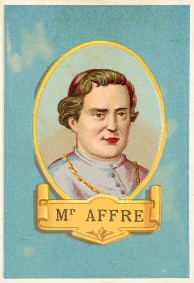 Denis Auguste Affre, French Archbishop Killed During the Revolution of 1848 by French School